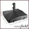 Casafield Patio Umbrella Base – Weighted Stand with Wheels for Outdoor / Lawn or Pool Deck Umbrellas